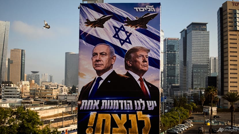 Netanyahu touts Trump endorsement on eve of vote, suggests they may restart war on Iran