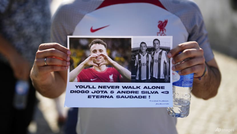 Liverpool star Diogo Jota mourned by family and locals at hometown wake in Portugal Liverpool star Diogo Jota mourned by family and locals at hometown wake in Portugal