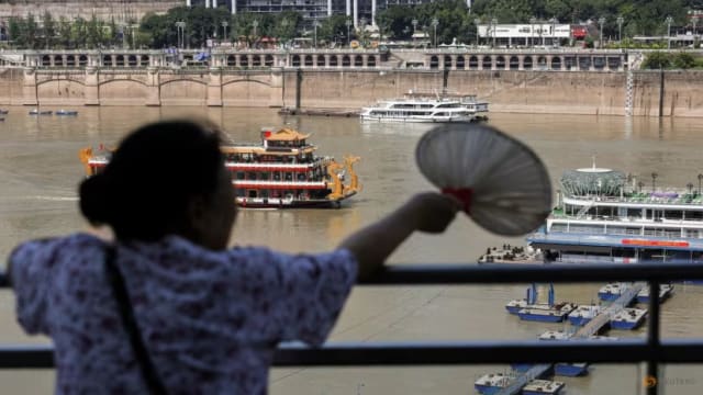 中国东部热浪来袭 影响长江沿岸农业和制造业枢纽