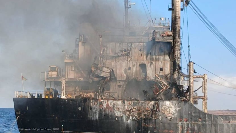 Russian attack on corn ship off Ukraine's Odesa kills 10 Russian attack on corn ship off Ukraine's Odesa kills 10