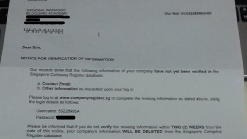 Company fined S$200,000 for misleading customers about links to Acra