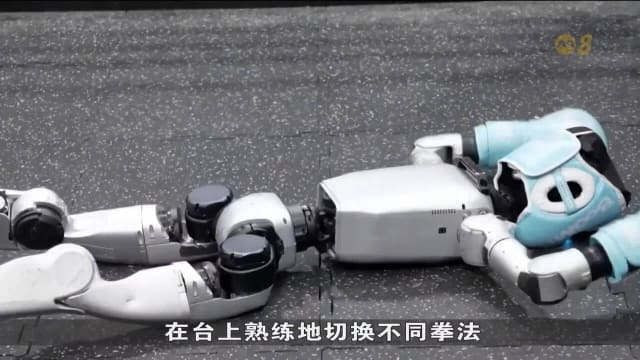 科技日新月异 机器人打拳搓麻将样样行