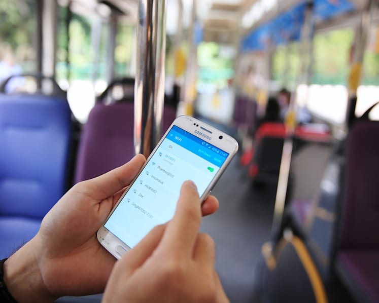 Free Wi-Fi offered on two public buses