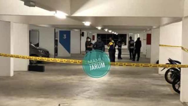 马国前科犯停车场中12枪 当场毙命
