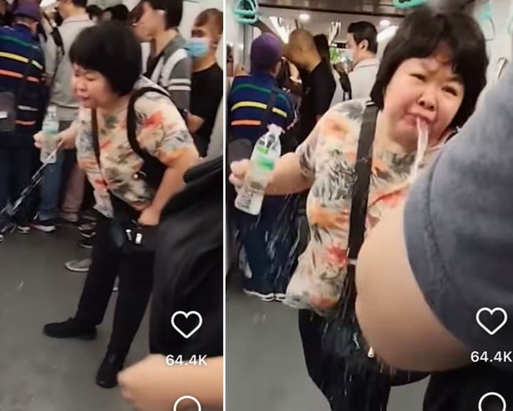 Woman charged with spitting water while on a train, remanded at IMH