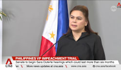 Philippine Senate prepares to convene as court for VP Sara Duterte's impeachment trial