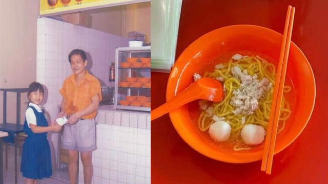 鱼丸面摊主“橙碗叔叔”退休 圣尼各拉女校师生不舍 