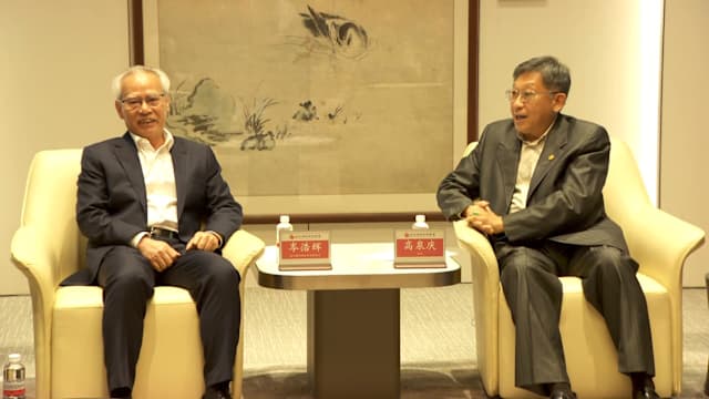 澳门特首岑浩辉到我国展开正式访问 同工商组织代表会面