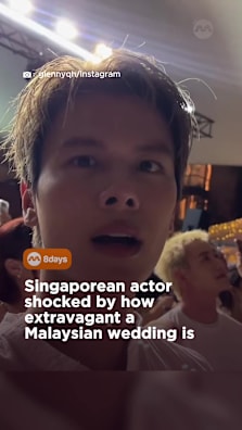 Go big or go home?? #8dayssg #8dayssglocalent #wedding #malaysia #fyp 