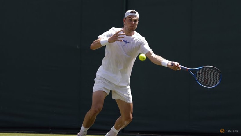 And breathe...Britain's Draper calm before entering Wimbledon pressure cooker