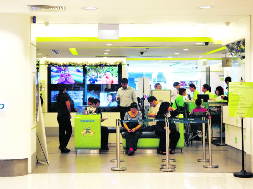 Starhub store at Plaza Singapura. TODAY file photo