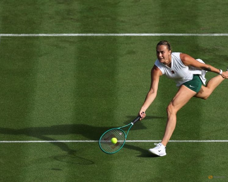 Sabalenka powers past Kostovic into Wimbledon second round