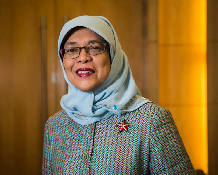 Watch: President Halimah Yacob reopens Parliament after mid-term break
