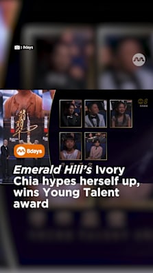 Her excitement level: buffering at 100% #starawards2026 #8dayssg #8dayssglocalent #emeraldhill #trending 