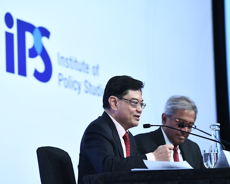 DPM Heng fields questions on GST, foreigners and Pofma from public, opposition members at IPS conference