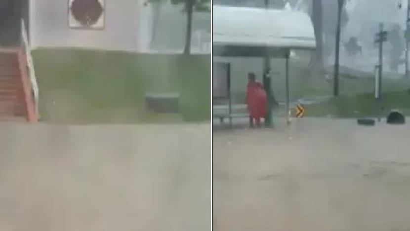 Flash floods in Jurong East, Chua Chu Kang after intense rain: PUB