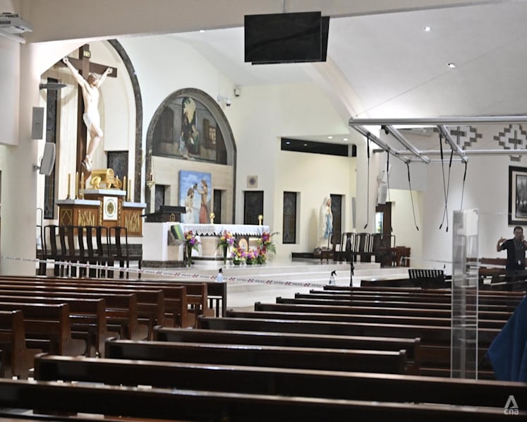 Priest stabbed during mass at St Joseph's Church in Upper Bukit Timah, assailant arrested