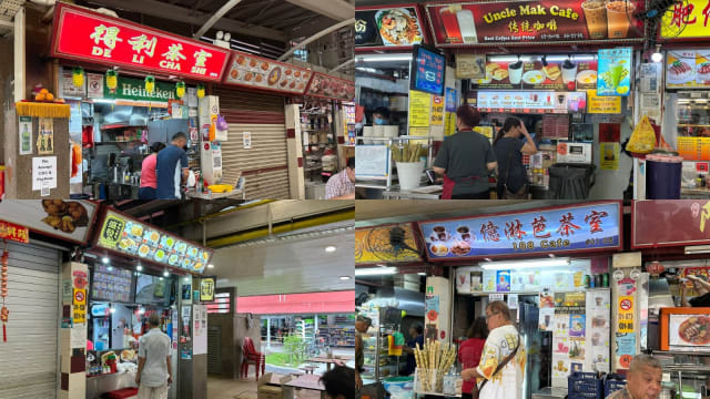 红山巷熟食中心饮料摊有17档  摊贩如何竞争和维持生计？