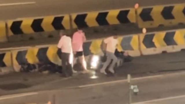 在实龙岗撞摩托后试图逃走 轿车司机涉醉驾被捕