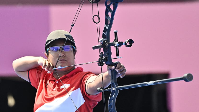 Singapore archer Nur Syahidah Alim out of Tokyo Paralympics after losing in elimination round Singapore archer Nur Syahidah Alim out of Tokyo Paralympics after losing in elimination round