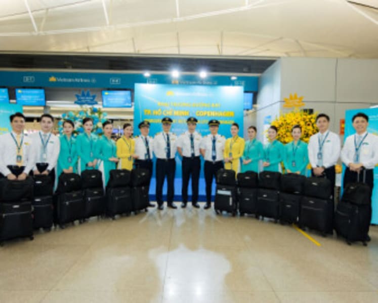 Vietnam Airlines Debuts Direct Ho Chi Minh City–Copenhagen Service
