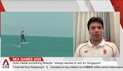 Singapore kitefoiler Max Maeder wins maiden SEA Games gold with a day to spare