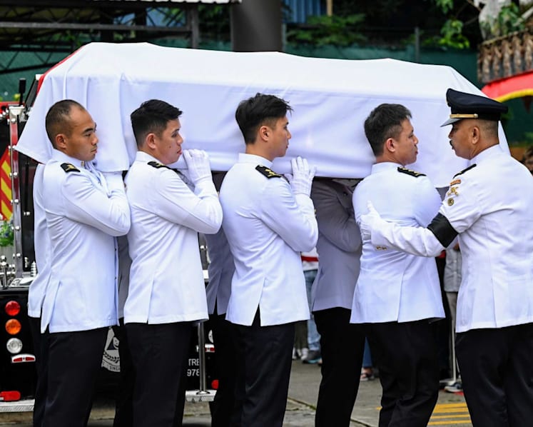 Ceremonial funeral held for fallen SCDF firefighter remembered for selflessness, passion for work