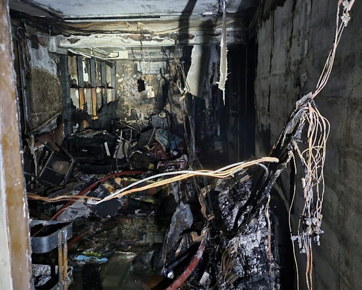One dead in Whampoa flat fire, about 200 residents evacuated