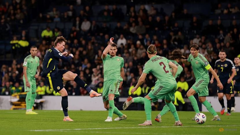 Scotland's Adams and McTominay score in 2-1 win over Belarus