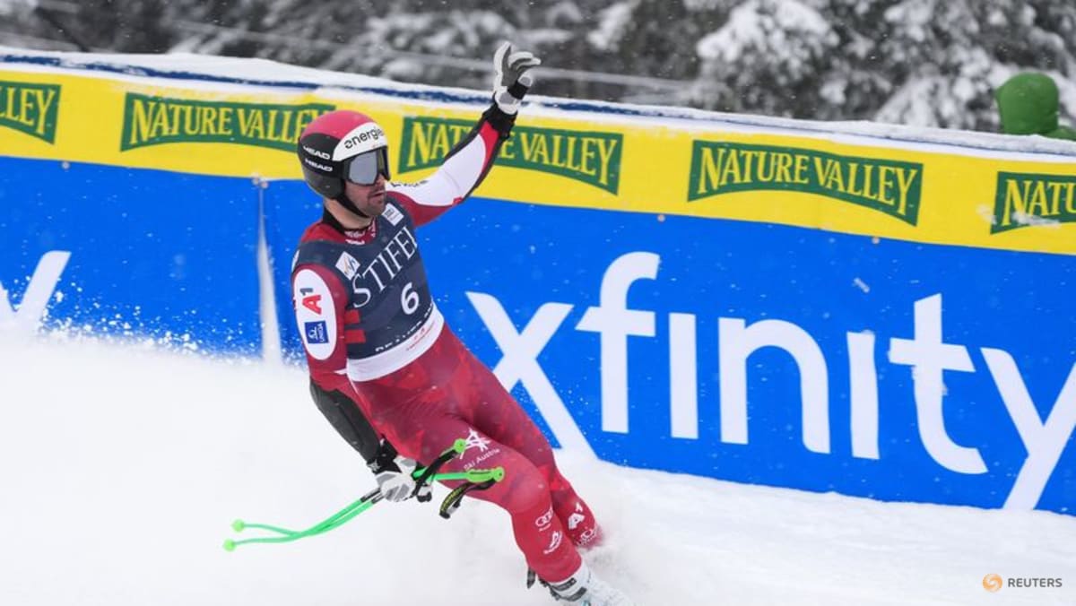 Alpine skiing-Austria's Kriechmayr wins weather-hit Beaver Creek super-G