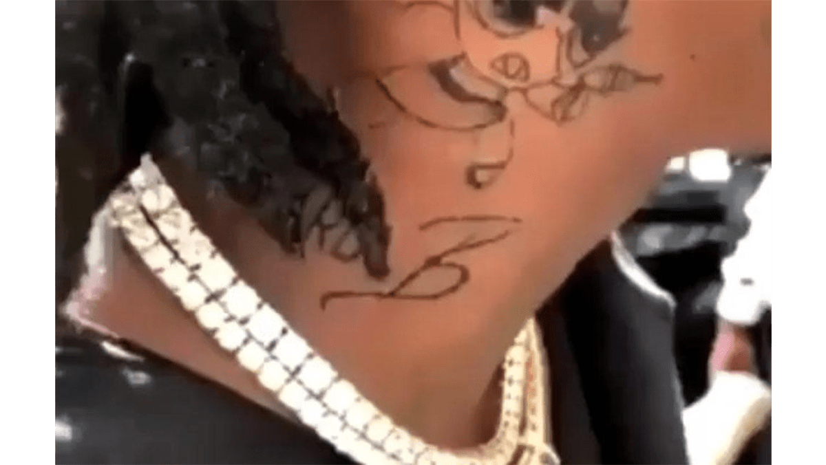 Offset gets Cardi B tattoo 8days