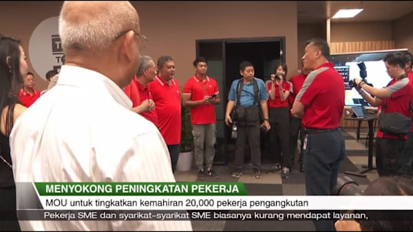Menyokong Peningkatan Pekerja - MOU untuk tingkatkan kemahiran 20,000 pekerja pengangkutan dimeterai