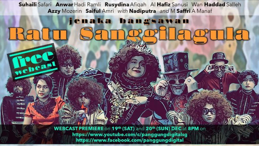 Jenaka bangsawan 'Ratu Sanggilagula' disajikan percuma online 19 dan 20 Dis Jenaka bangsawan 'Ratu Sanggilagula' disajikan percuma online 19 dan 20 Dis
