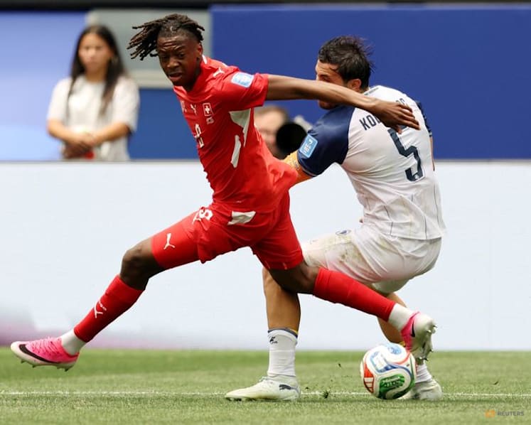 Swiss wonderkid Manzambi dazzles in World Cup win