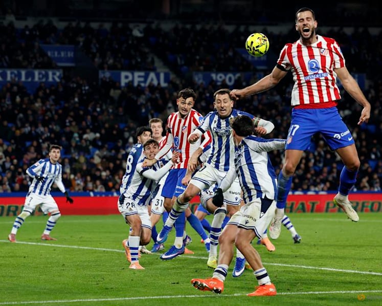 Atletico and Real Sociedad share spoils after lively 1-1 ...