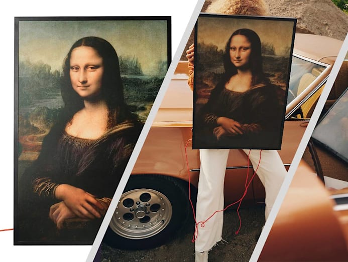 ikea x off white mona lisa