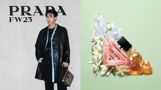 本地首间Prada Beauty开幕　泰星Win Metawin莅临站台