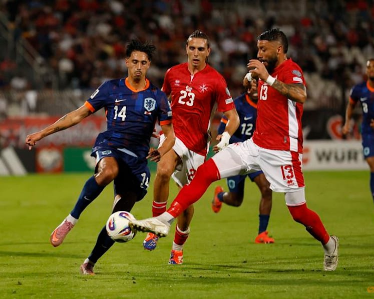 Dutch beat Malta 4-0 to open three-point lead in World Cup qualifying group