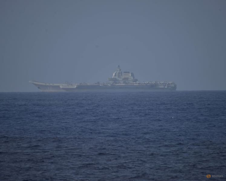 Two Chinese aircraft carriers seen in Pacific for first time: Japan