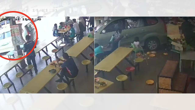 马国休旅车直冲咖啡店 撞倒至少十人