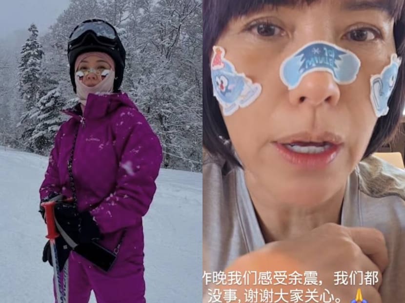 Zoe Tay shares experience during Japan’s 7.5-magnitude earthquake while on Hokkaido ski trip
