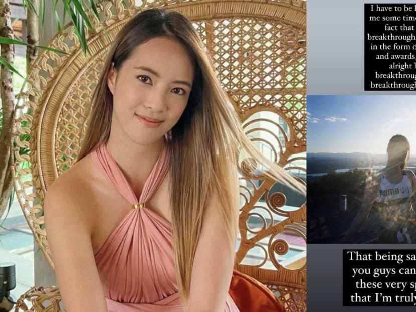 Tay Ying, who did not get any nominations for Star Awards 2023, urges everyone to support her pals and mum Hong Huifang instead