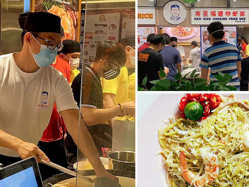Queues, Big Pot To Tapow Nam Sing Hokkien Mee Seen At Ion Hawkers&rsquo; Street Opening