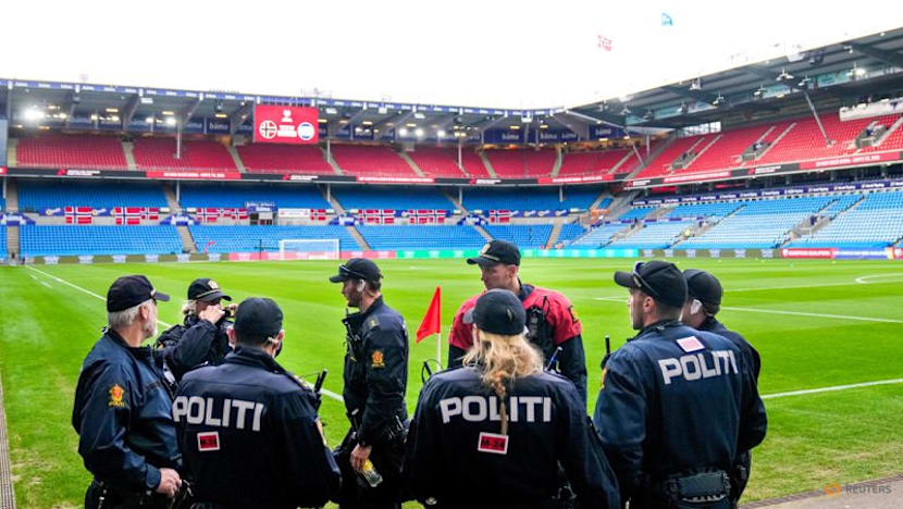 Police in Oslo use tear gas amid protests at Norway v Israel World Cup qualifier