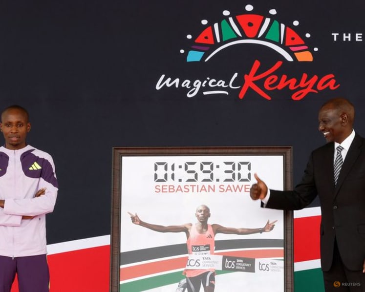 Kenya's Sawe feted by president after historic sub-two hour marathon