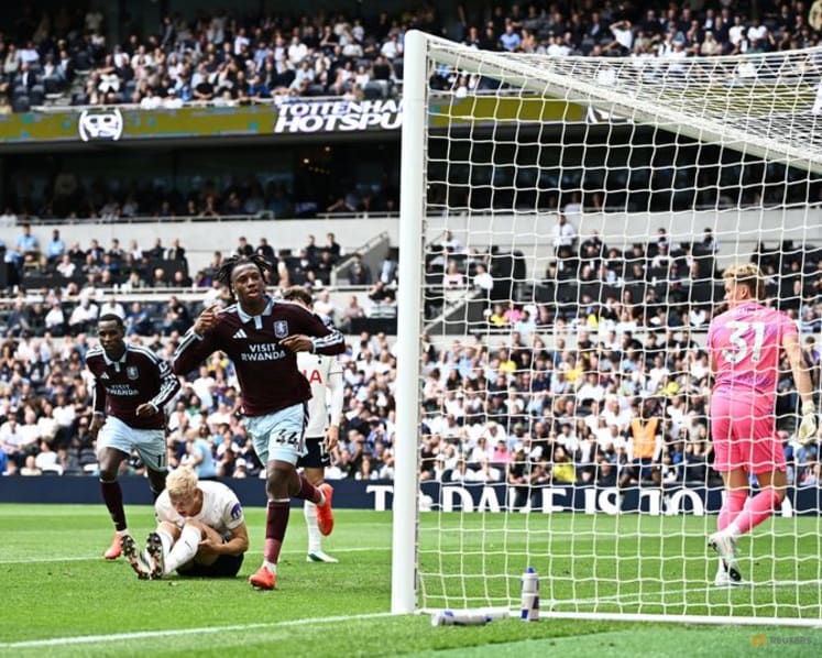Manzambi, Jackson and Buendia fire Villa to first win as Spurs' misery deepens