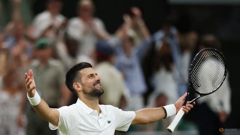 'Racket and heart' as Djokovic tames Auger-Aliassime to return to Wimbledon semis
