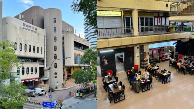 黄金大厦失火后隔天 部分民众心有余悸