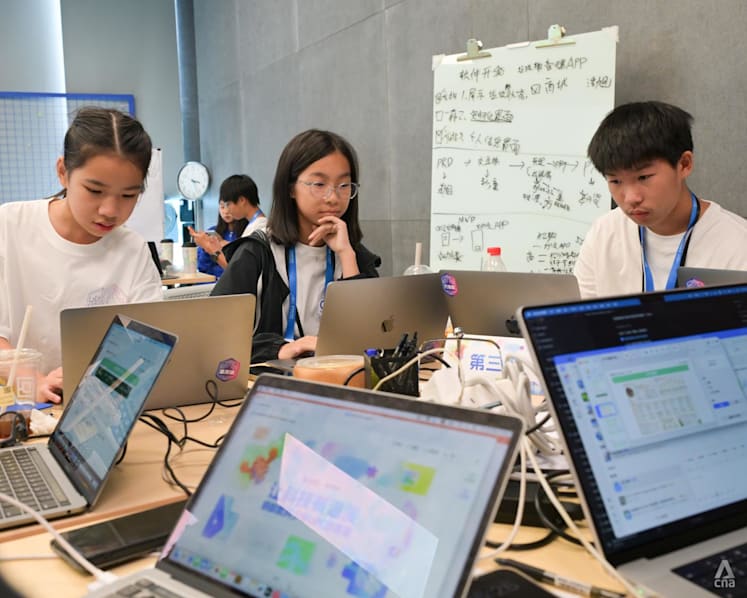 China’s AI talent race is starting younger - with parents seeking headstarts for their children China’s AI talent race is starting younger - with parents seeking headstarts for their children