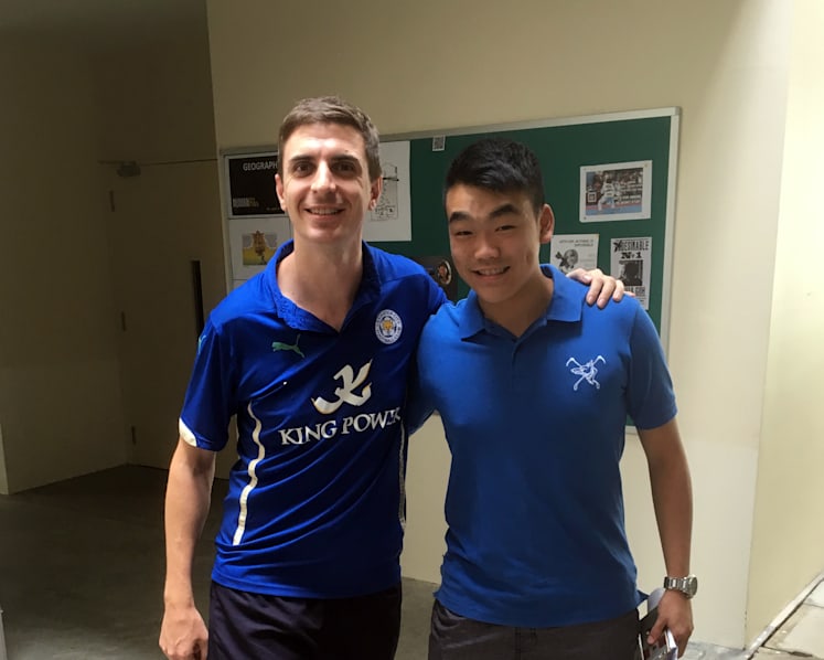 Oh, the ecstasy! SJI teacher off to Leicester for coronation